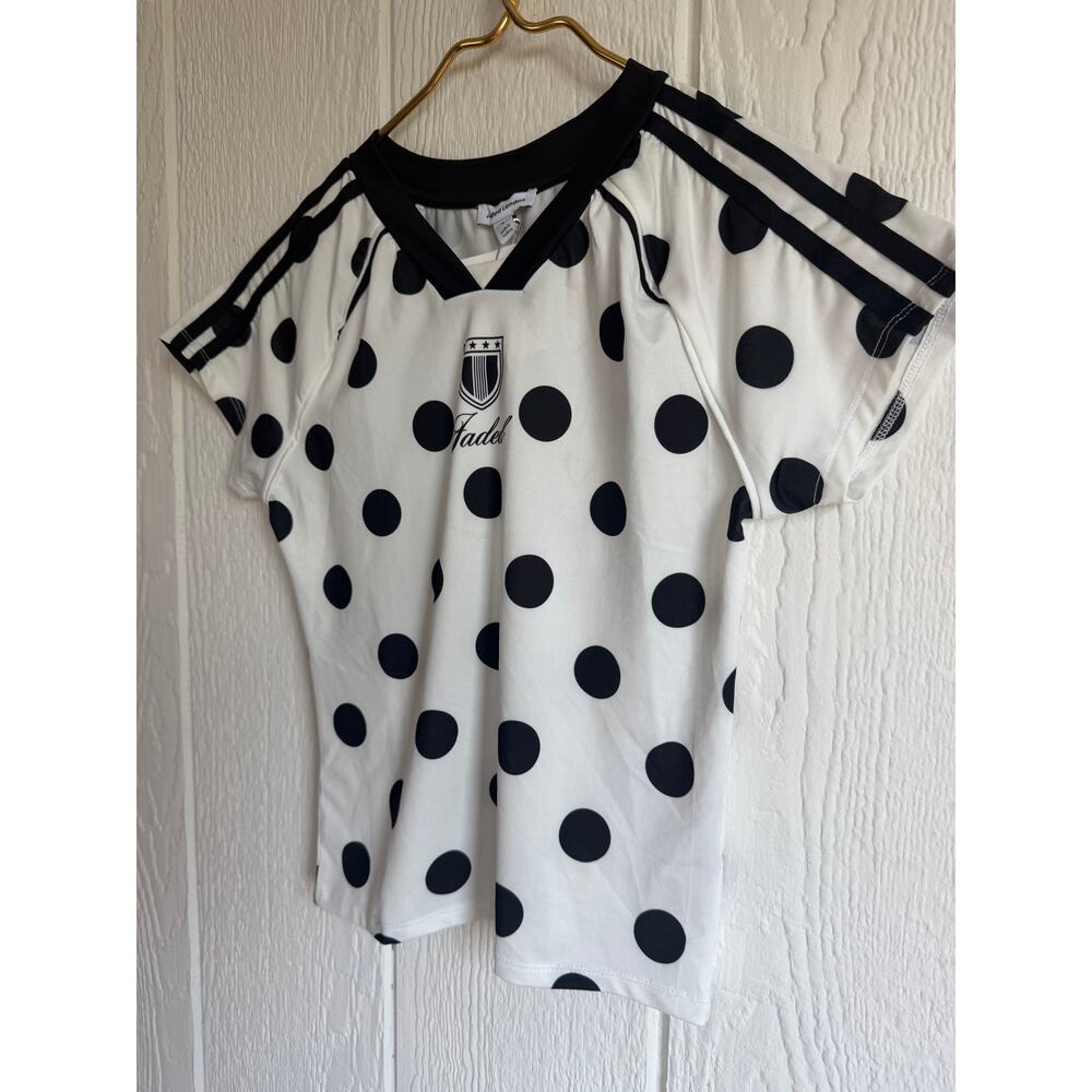 NWT Jaded London Polka Dot Football Top, Small - Picture 4 of 6